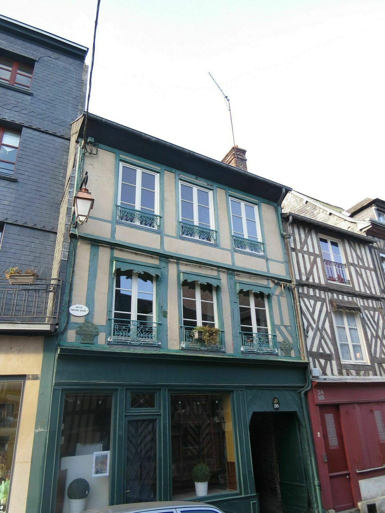 Appartement Le Notre Dame Honfleur Zewnętrze zdjęcie